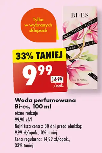 Biedronka Woda perfumowana Bi-es, 100 ml oferta