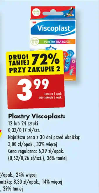 Biedronka Plastry Viscoplast oferta