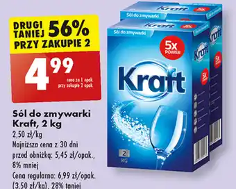 Biedronka Sól do zmywarki Kraft, 2 kg oferta