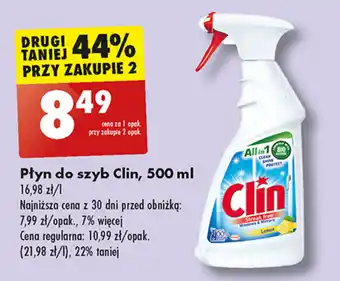 Biedronka Płyn do szyb Clin, 500 ml oferta
