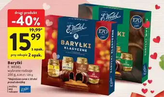 Intermarche Baryłki E. WEDEL 200g oferta