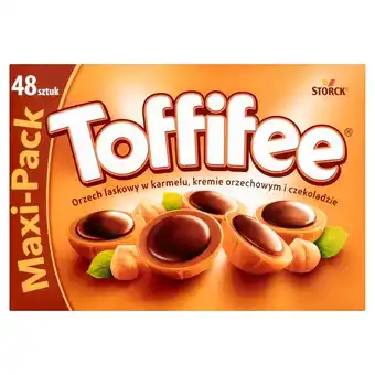 E.Leclerc Toffifee orzech laskowy w karmelu kremie orzechowym i czekoladzie 400 g (48 sztuk) oferta