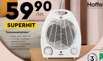 Biedronka Termowentylator hoffen oferta