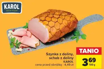 Carrefour Szynka karol oferta