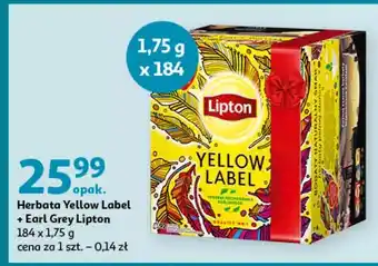 Auchan Herbata lipton oferta