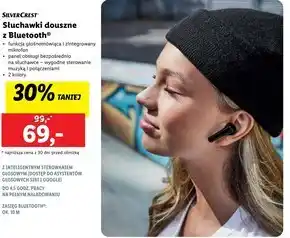 Lidl Słuchawki bluetooth silvercrest oferta