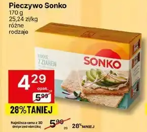 Delikatesy Centrum Sonko pieczywo chrupkie lekkie 7 ziaren 170 g oferta