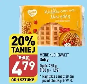 ALDI Gofry mein kuchenwelt oferta
