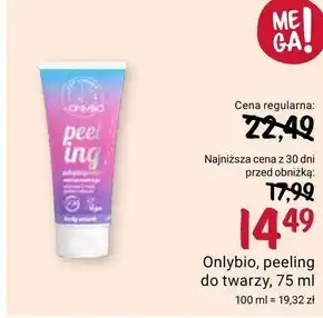 Rossmann Peeling do twarzy onlybio oferta