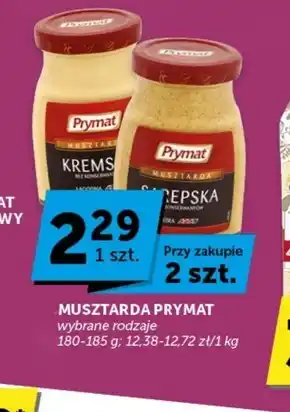 Groszek Prymat musztarda stołowa 185 g oferta