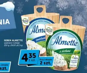 Groszek Almette puszysty serek twarogowy śmietankowy 150 g oferta