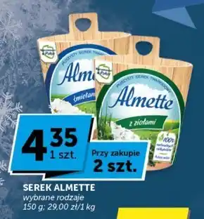 ABC Almette puszysty serek twarogowy śmietankowy 150 g oferta