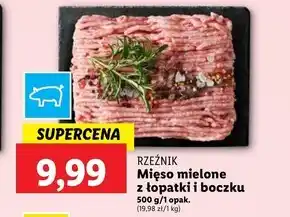 Lidl Mięso mielone rzeźnik oferta