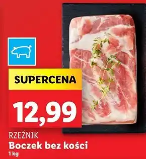 Lidl Boczek bez kości rzeźnik oferta