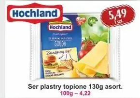 Społem Hochland ser kremowy w plastrach gouda 130 g oferta