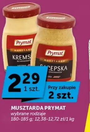 Euro Sklep Prymat musztarda stołowa 185 g oferta