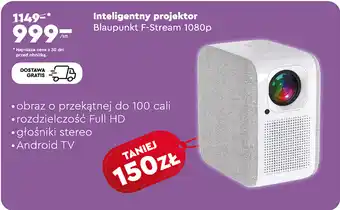 Biedronka Inteligentny projektor Blaupunkt F-Stream 1080p oferta