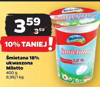 Netto Śmietana miletto oferta