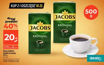 Dealz Kawa mielona Jacobs Kronung 500 g oferta