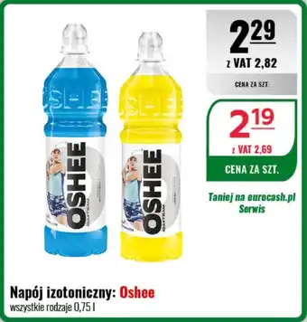 Eurocash Napój izotoniczny: Oshee 0,75 L oferta