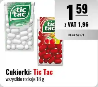 Eurocash Cukierki: Tic Tac 18 g oferta