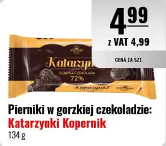 Eurocash Pierniki w gorzkiej czekoladzie: Katarzynki Kopernik 134 g oferta