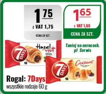 Eurocash Rogal: 7Days 60 g oferta