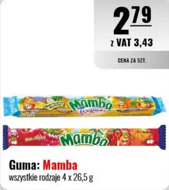 Eurocash Guma: Mamba 4 x 26,5 g oferta