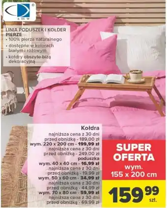 Carrefour Kołdra 155x200cm oferta