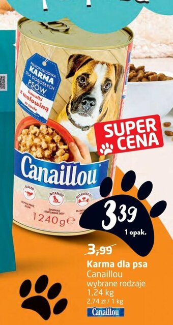 Intermarche Karma dla psa Canaillou 1,24kg oferta