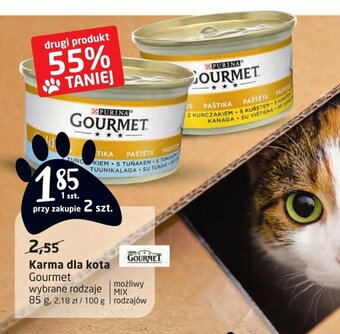 Intermarche Karma dla kota Gourmet 85g oferta