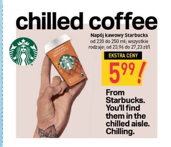 Stokrotka Napój kawowy Starbucks 220-250ml oferta