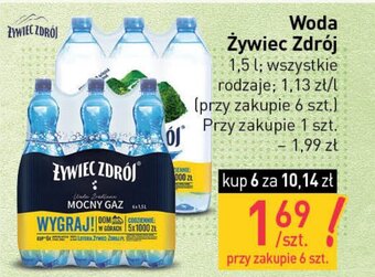 Stokrotka Woda Żywiec Zdrój 1,5l oferta