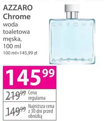 Hebe Woda toaletowa dla mężczyzn azzaro chrome oferta