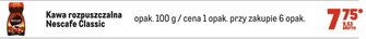 Makro Kawa rozpuszczalna Nescafé Classic 100g oferta