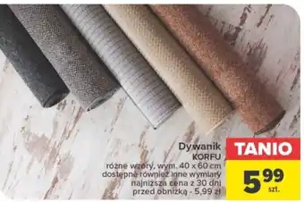 Carrefour Dywanik KORFU 40x60cm oferta
