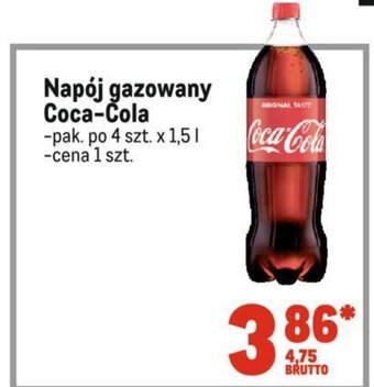 Makro Napój gazowany Coca-Cola 1,5l oferta