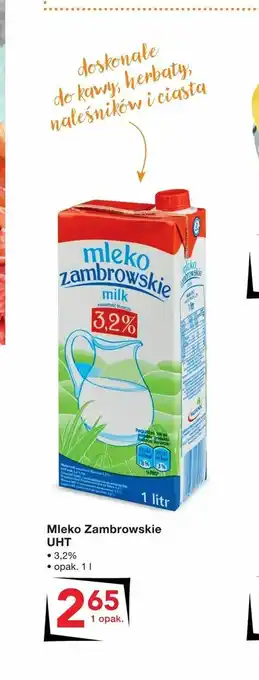 Odido Mleko Zambrowskie UHT oferta