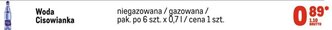 Makro Woda Cisowianka 0,7l oferta