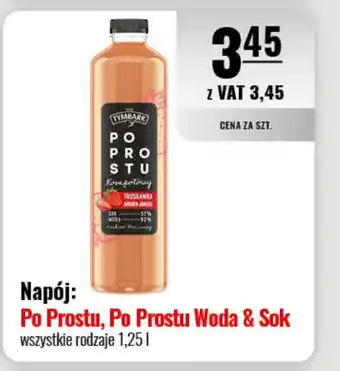 Eurocash Po prostu, Po prostu Woda & Sok 1,25 l oferta