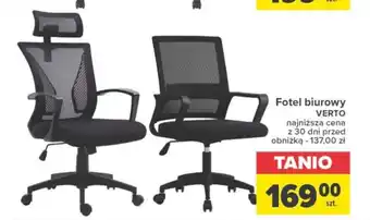 Carrefour Fotel biurowy VERTO oferta