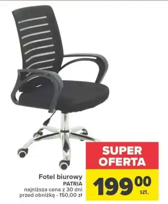 Carrefour Fotel biurowy PATRIA oferta