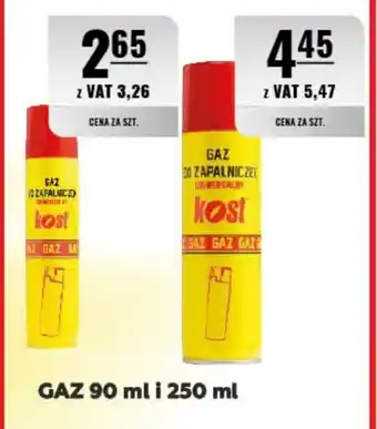 Eurocash GAZ 90 ml i 250 ml oferta
