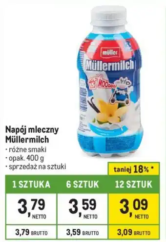 Makro Napój mleczny Müllermilch oferta