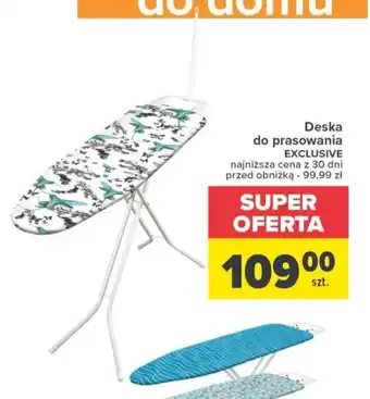 Carrefour Deska do prasowania EXCLUSIVE oferta