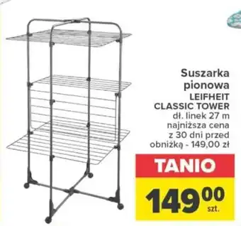 Carrefour Suszarka pionowa LEIFHEIT CLASSIC TOWER oferta