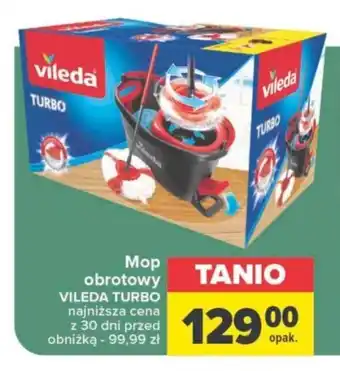 Carrefour Mop obrotowy VILEDA TURBO oferta