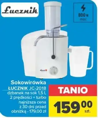 Sokowirówka ŁUCZNIK JC-2018