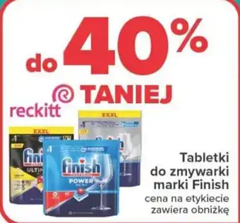 Carrefour Tabletki do zmywarki marki Finish oferta