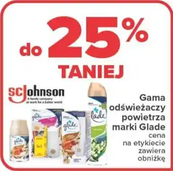 Carrefour Gama odświeżaczy powietrza marki Glade oferta
